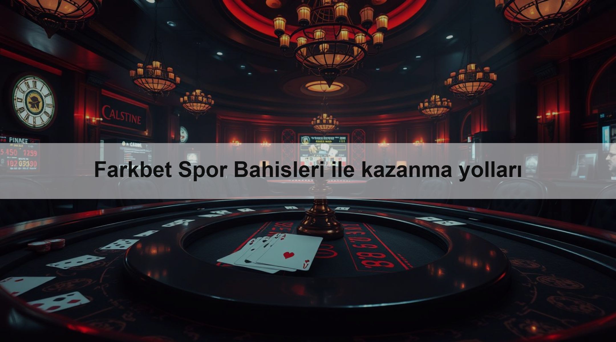 Farkbet Spor Bahisleri ile kazanma yolları 1 Farkbet Spor Bahisleri ile kazanma yolları